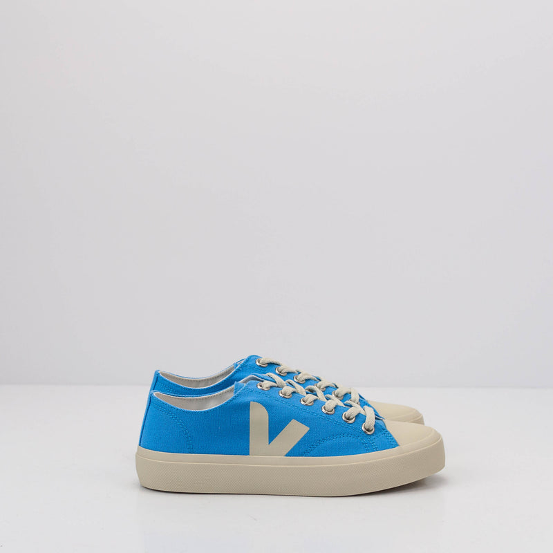 ZAPATILLA - VEJA - WATA II LOW CANVAS AQUA PIERRE