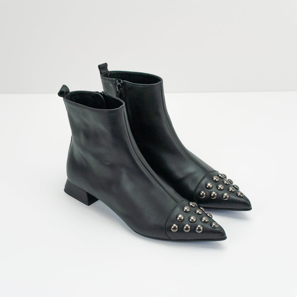 SEIALE - ANKLE BOOT - PUNTADA BLACK
