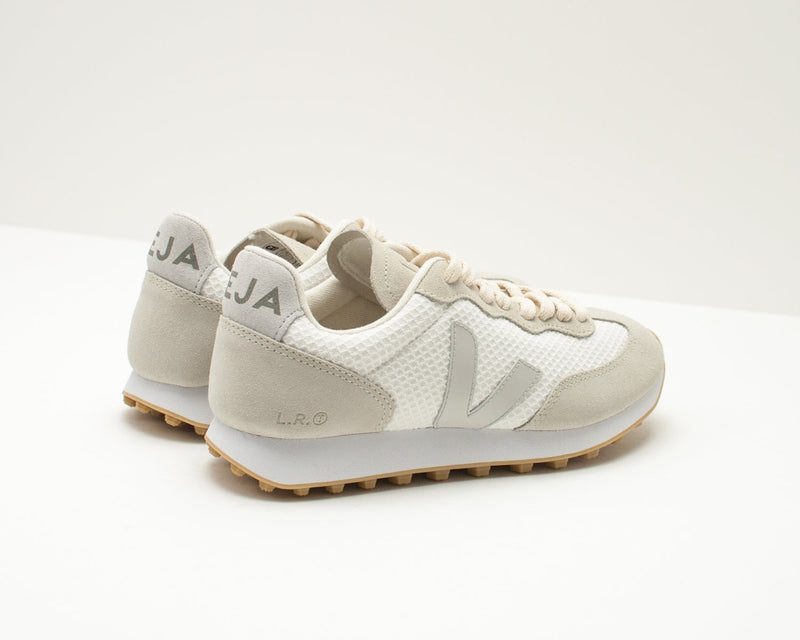 ZAPATILLA - VEJA - RIO BRANCO ALVEOMESH WHITE PIERRE NATURAL RB012382