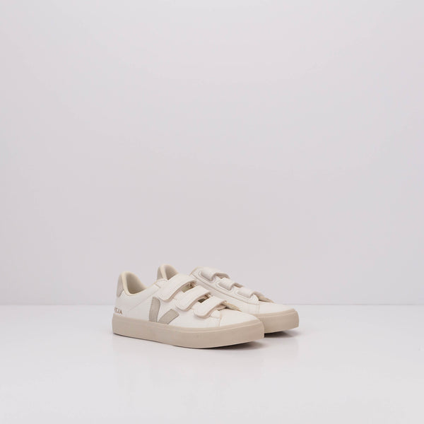 ZAPATILLA - VEJA - RECIFE CHROMEFREE LEATHER WHITE NATURAL RC052919