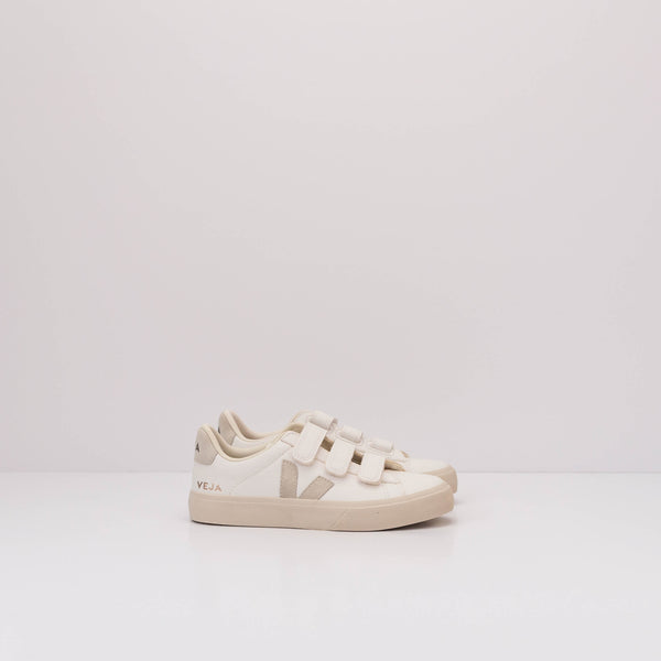 ZAPATILLA - VEJA - RECIFE LOGO CHROMEFREE LEATHER EXTRA WHITE NATURAL RC052919