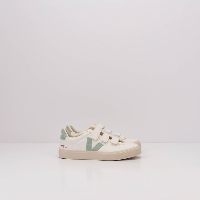 VEJA - SNEAKER - RECIFE LOGO CHROMEFREE LEATHER EXTRA WHITE MATCHA RC0592878