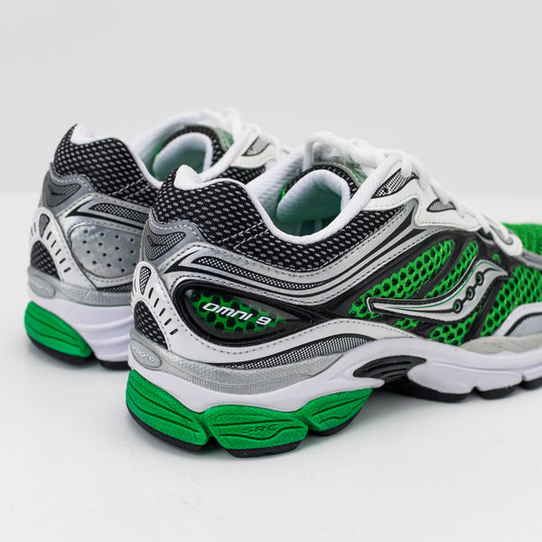 SAUCONY - SNEAKERS - PROGRID OMNI 9 GREEN SILVER