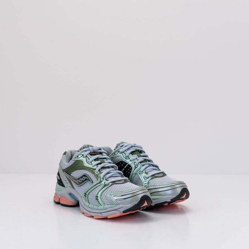 SAUCONY - SNEAKERS - PROGRID TRIUMPH 4 GREY GREEN