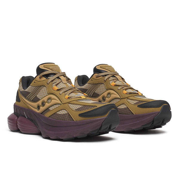 ZAPATILLA - SAUCONY - GRID NXT BROWN WINE