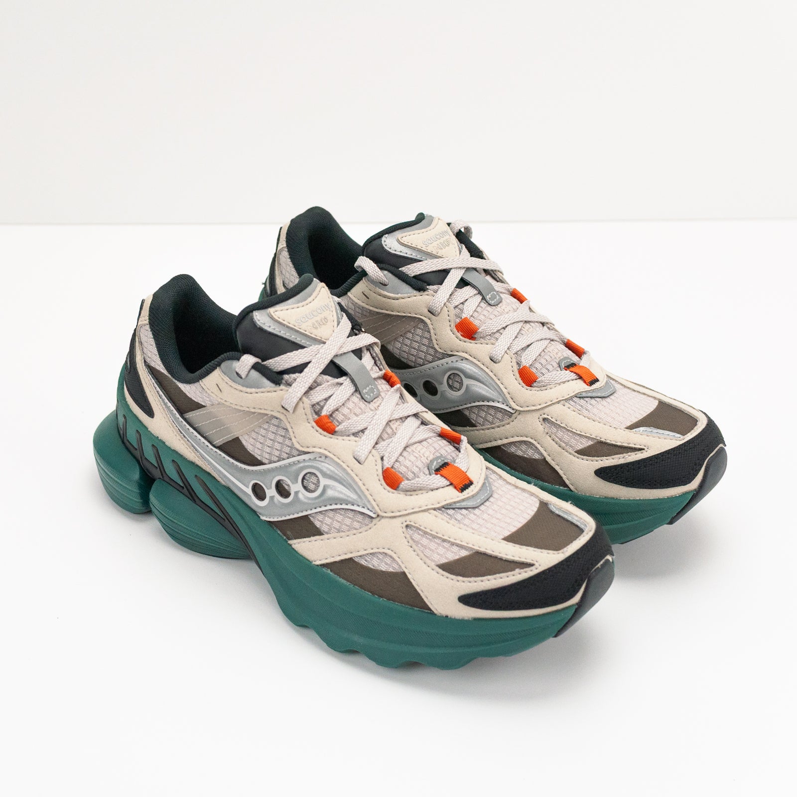 【Gurīn】 SAUCONY GRID NXT GREY GREEN ZAPATILLAS | MOKSIN – Moksin