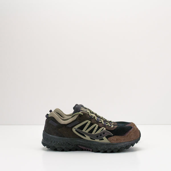 SAUCONY - SNEAKER - GRID PEAK BLACK WINE
