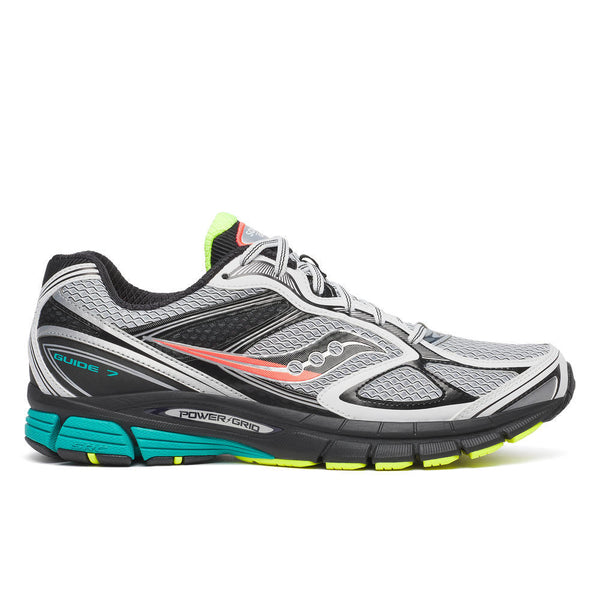 ZAPATILLA - SAUCONY - PROGRID GUIDE 7 WHITE TEAL MUJER