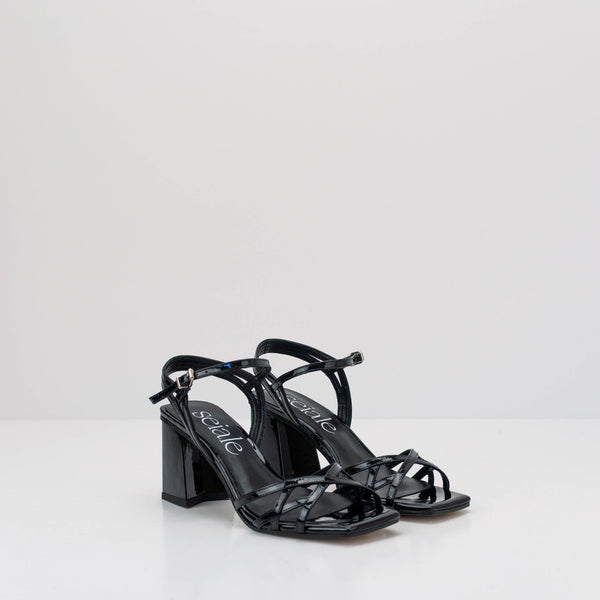 SEIALE - SANDAL - SEIS BLACK