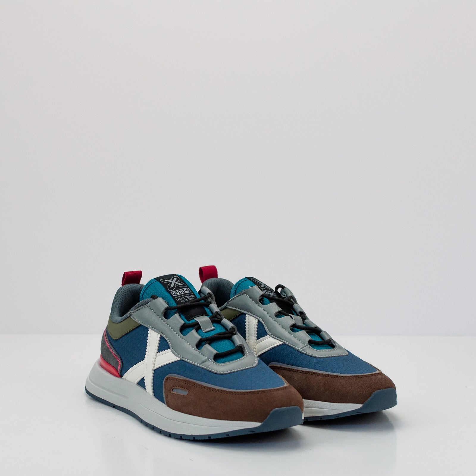 MUNICH SPEED 05 BLUE LIGHTWEIGHT MEN'S SNEAKERS MOKSIN – Moksin