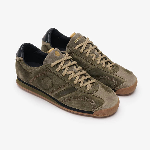 ZAPATILLA - SATORISAN - STARDUST SUEDE DEEP KHAKI