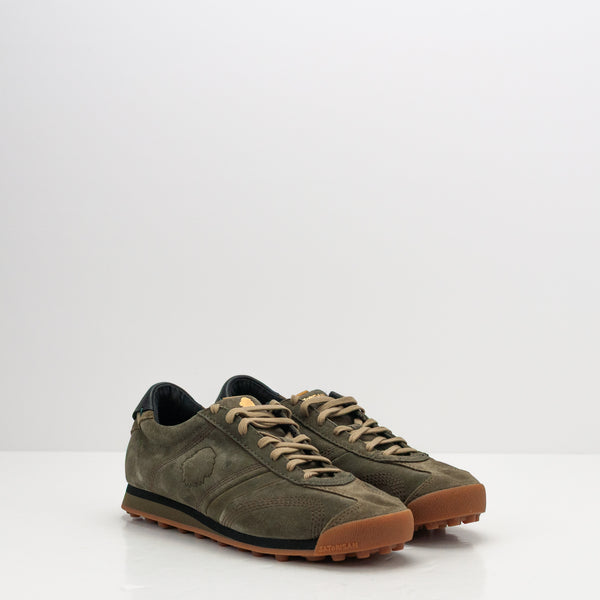 SATORISAN - SNEAKER - STARDUST SUEDE DEEP KHAKI