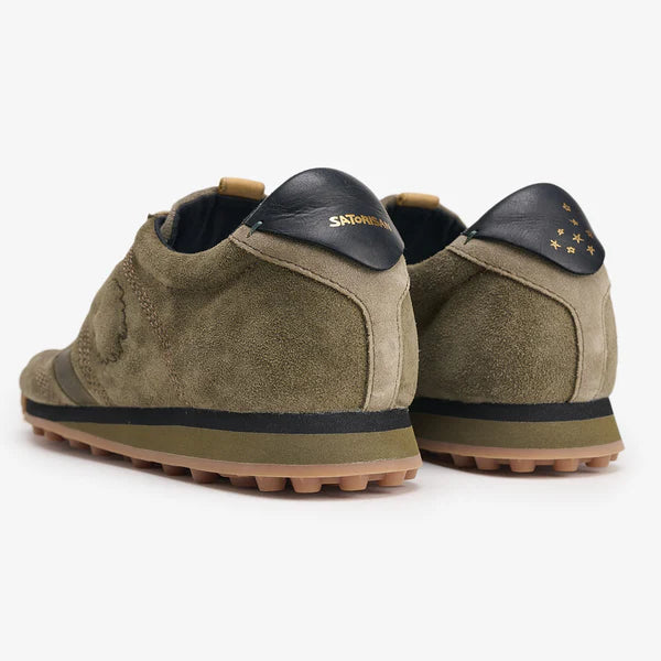 ZAPATILLA - SATORISAN - STARDUST SUEDE DEEP KHAKI