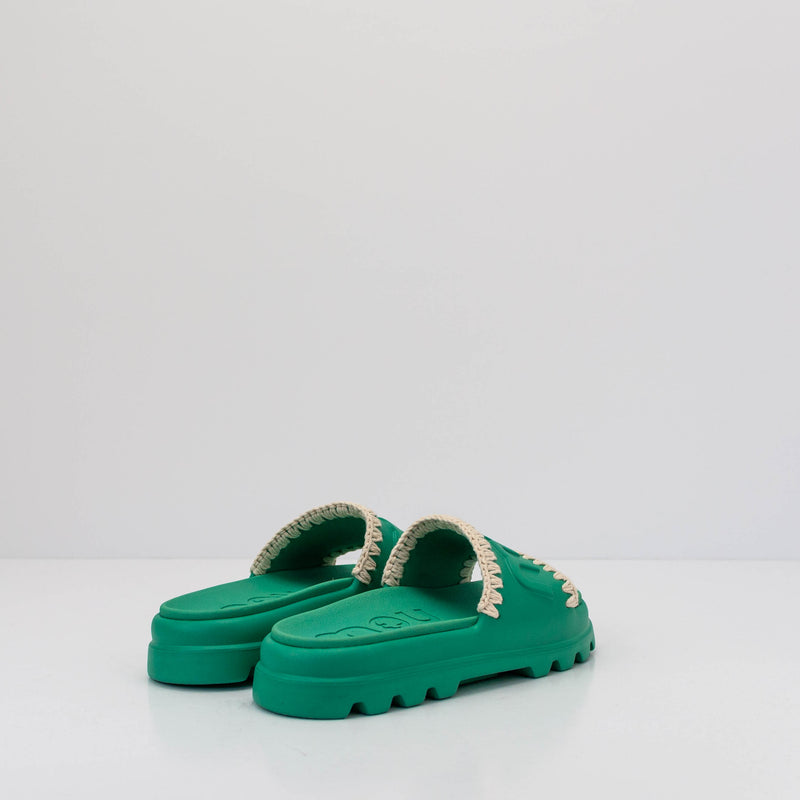 MOU - SANDAL - EVA ONE PIECE SLIDE VIRDINIAN GREEN