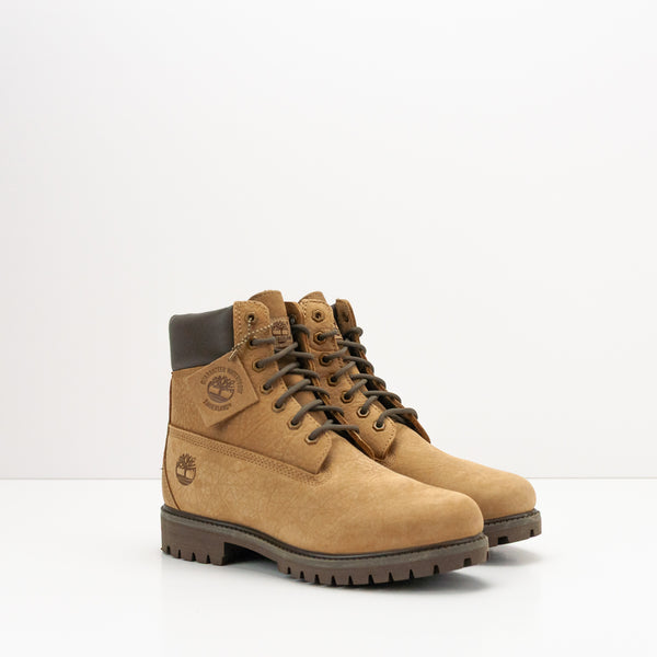 TIMBERLAND - BOOT - PREMIUM 6 IN LACE WATERPROOF MD NUBUCK BEIGE TB0A6G1R AFH