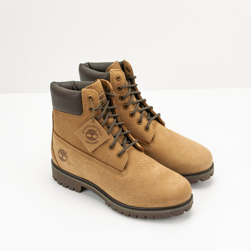 TIMBERLAND - BOOT - PREMIUM 6 IN LACE WATERPROOF MD NUBUCK BEIGE TB0A6G1R AFH