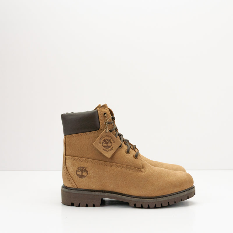 TIMBERLAND - BOOT - PREMIUM 6 IN LACE WATERPROOF MD NUBUCK BEIGE TB0A6G1R AFH
