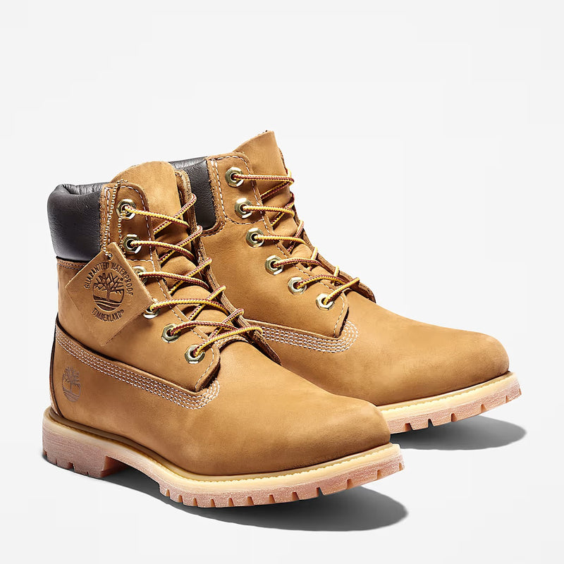 TIMBERLAND - BOOT - PREMIUM 6 IN LACE WATERPROOF BROWN TB110360 214