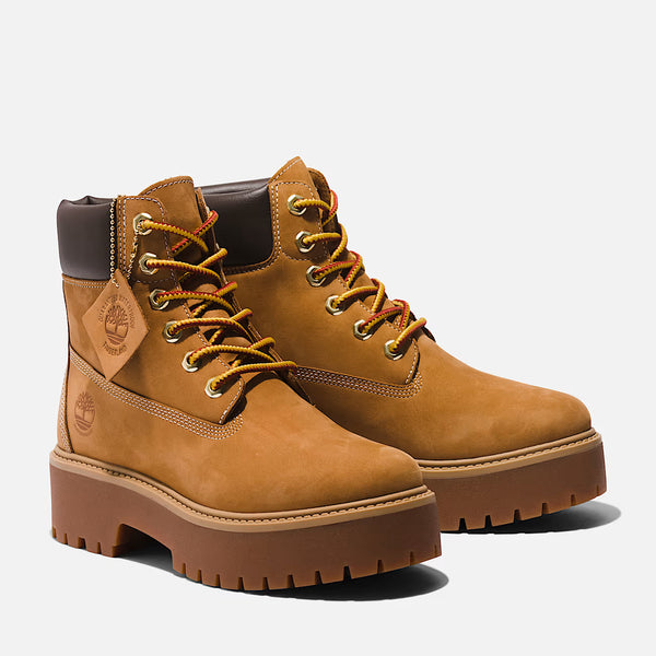 TIMBERLAND - BOOT - STONE STREET 6 INCH LACE UP WATERPROOF WHEAT TB1A5RJD 2311
