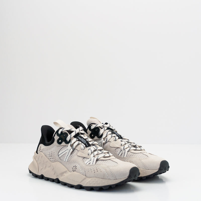 ZAPATILLA - FLOWER MOUNTAIN - TIGER HILL UNI SUEDE NYLON MESH OFF WHITE