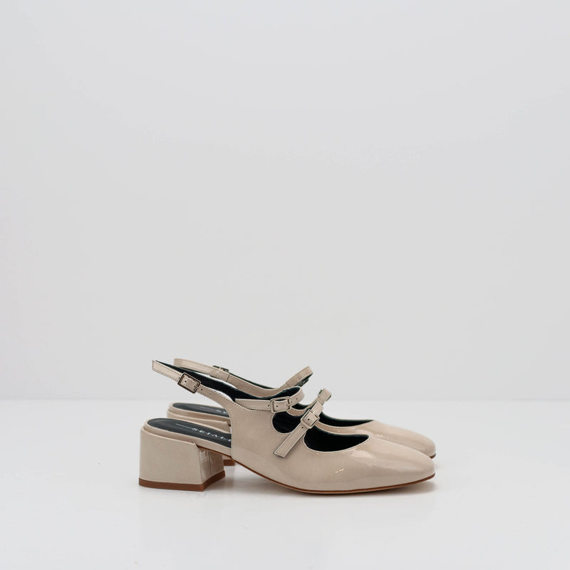 SEIALE - HEELED BALLERINA - TRASTO BEIS