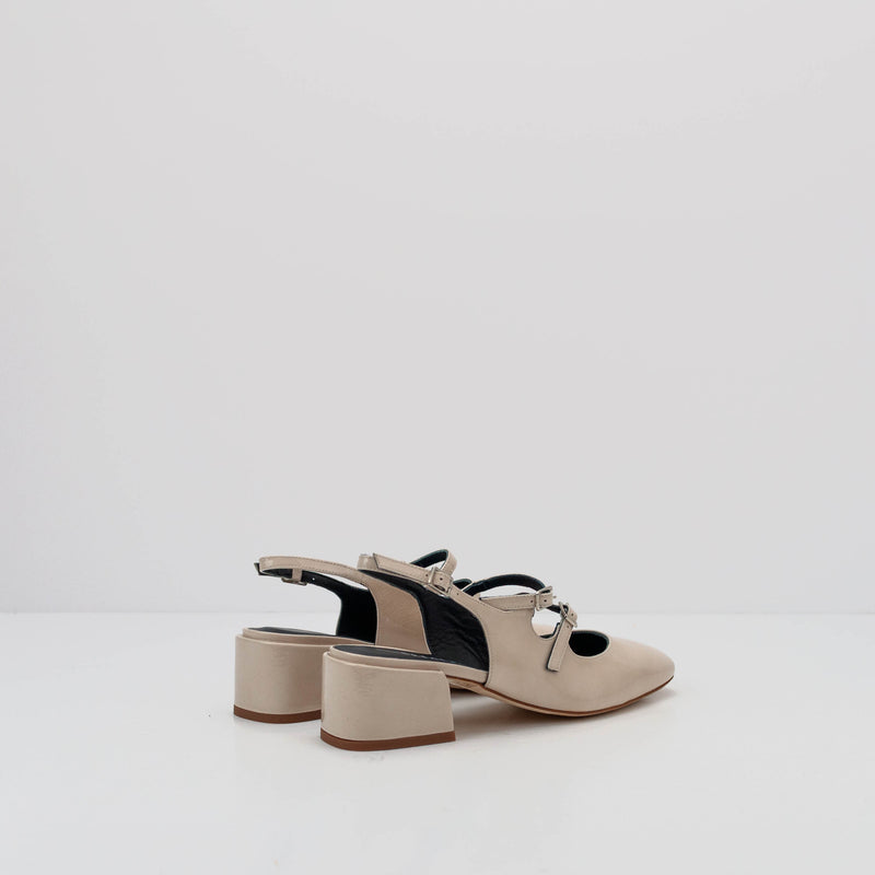 SEIALE - HEELED BALLERINA - TRASTO BEIS