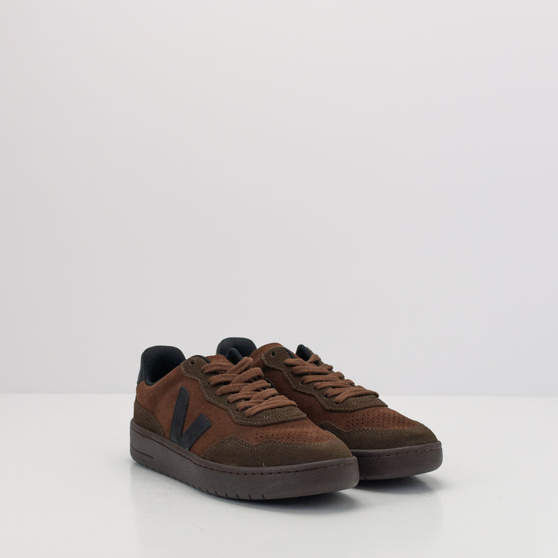 VEJA - SNEAKER -  V-90 SUEDE WALNUT BLACK VD0303663