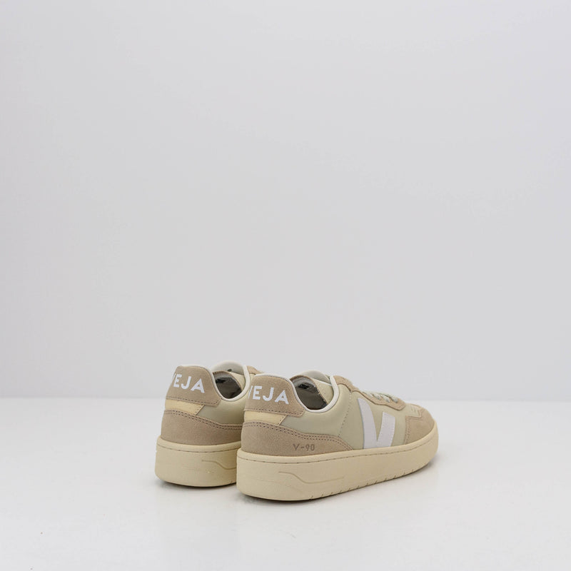 ZAPATILLA - VEJA - V-90 LEATHER PIERRE WHITE