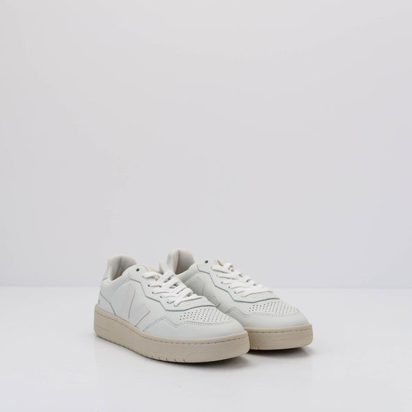 ZAPATILLA VEJA V-90 LEATHER WHITE VD2003380A