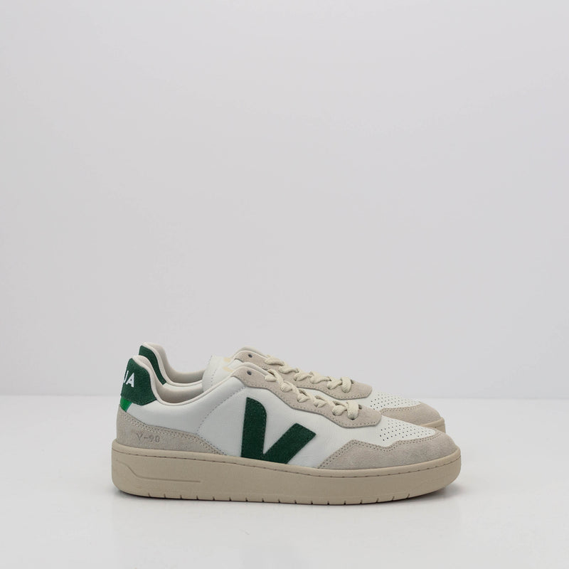 ZAPATILLA - VEJA - V-90 LEATHER WHITE CYPRUS