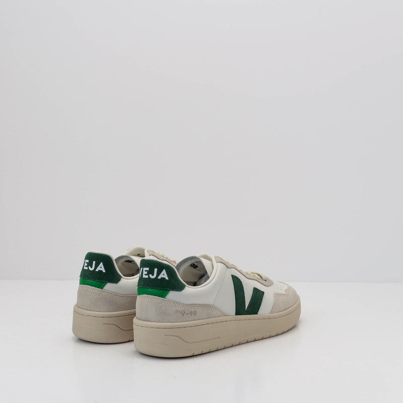 ZAPATILLA - VEJA - V-90 LEATHER WHITE CYPRUS VD2003384 HOMBRE
