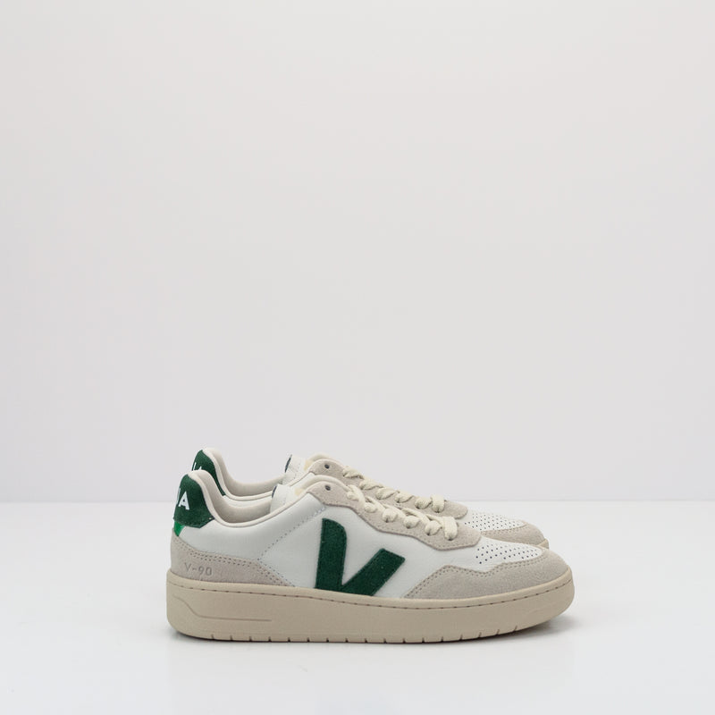 ZAPATILLA - VEJA - V-90 LEATHER WHITE CYPRUS VD2003384A MUJER