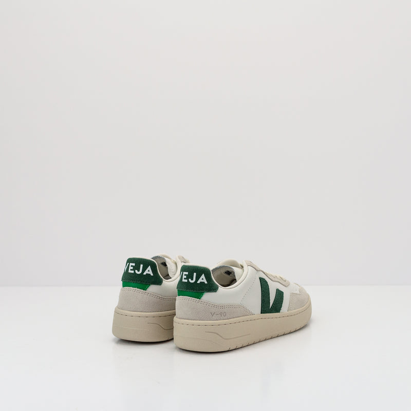 ZAPATILLA - VEJA - V-90 LEATHER WHITE CYPRUS VD2003384A MUJER