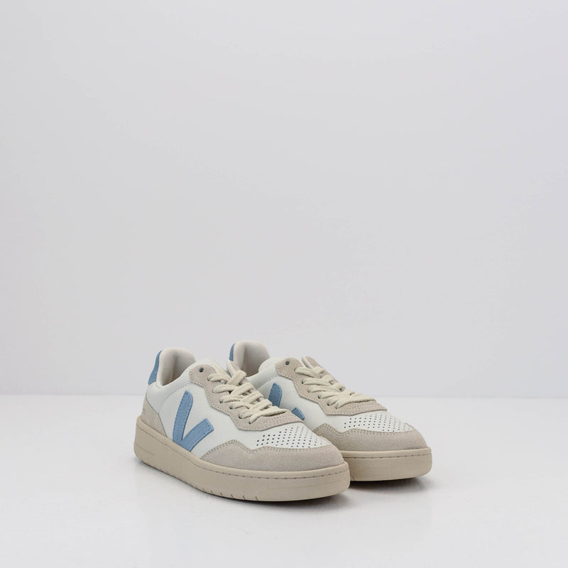 ZAPATILLA - VEJA - V-90 LEATHER WHITE STEEL VD2003387A