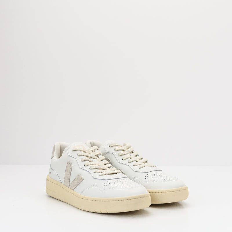 ZAPATILLA - VEJA - V-90 LEATHER WHITE NATURAL HOMBRE VD2003655