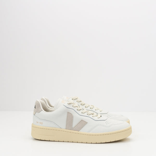 ZAPATILLA - VEJA - V-90 LEATHER WHITE NATURAL HOME VD2003655