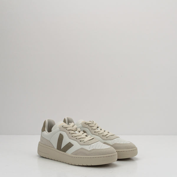 ZAPATILLA - VEJA - V-90 O.T. LEATHER WHITE TAUPE VD2020909