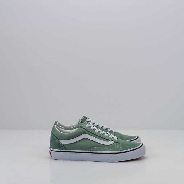 ZAPATILLA - VANS - COLOR THEORY OLD SKOOL VERDE MUJER