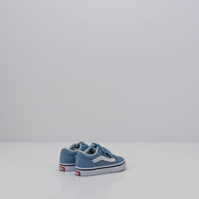 VANS - SHOE - TODDLER OLD SKOOL V COLOR THEORY DUSTY BLUE