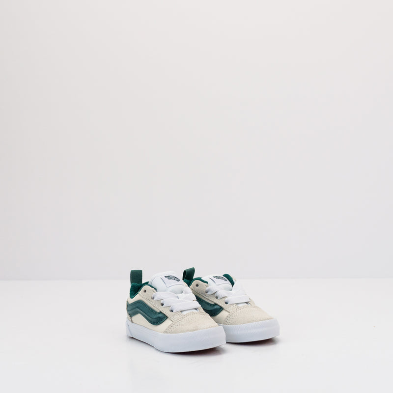 ZAPATILLA - VANS - KNU SKOOL ELASTIC LACE RETRO SPORT GREEN MARSHMALLOW