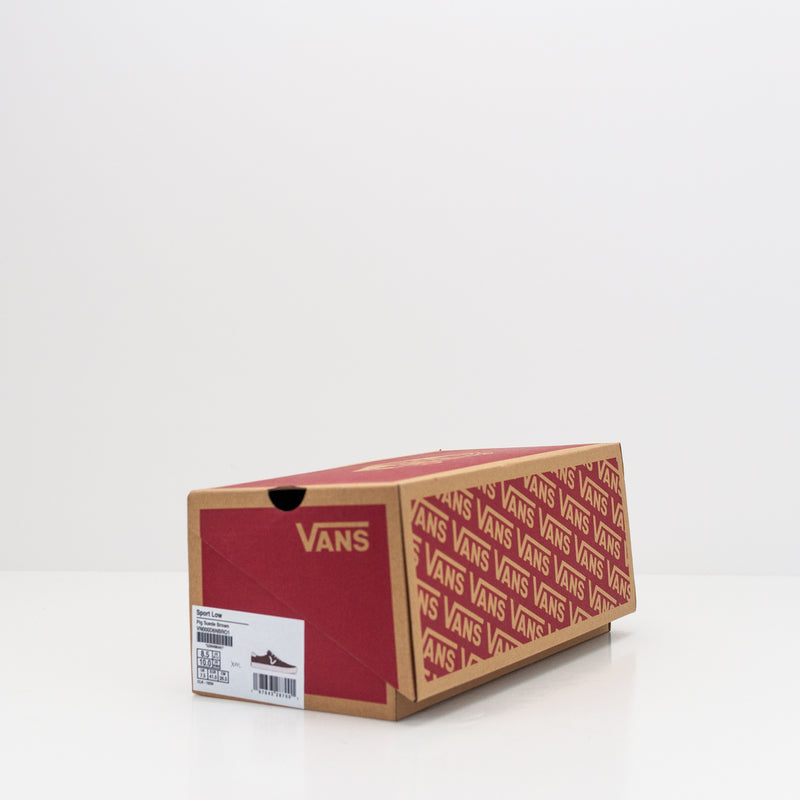 ZAPATILLA - VANS - SPORT LOW PIG SUEDE BROWN
