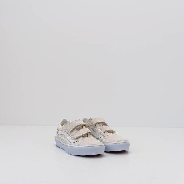 ZAPATILLA - VANS - OLD SKOOL LOGO MARSHMALLOW TRUE WHITE 27 A 35