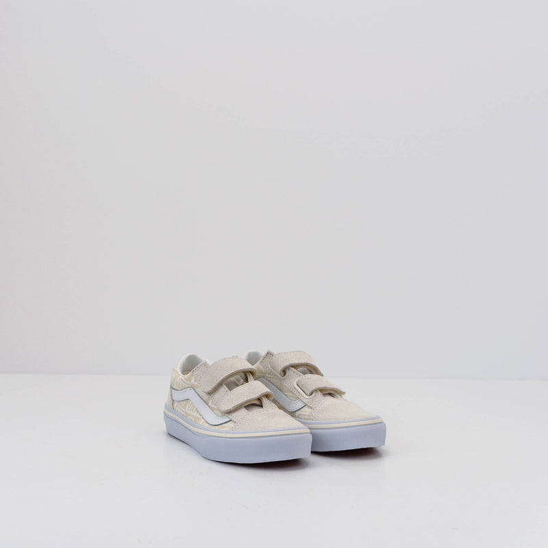 VANS - SHOE - OLD SKOOL LOGO MARSHMALLOW TRUE WHITE