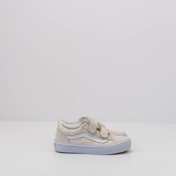 ZAPATILLA - VANS - OLD SKOOL LOGO MARSHMALLOW TRUE WHITE