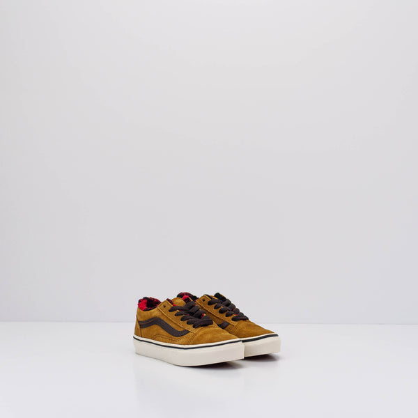 ZAPATILLA - VANS - OLD SKOOL COZY HUG GOLDEN BROWN VN0A7Q5F1M71