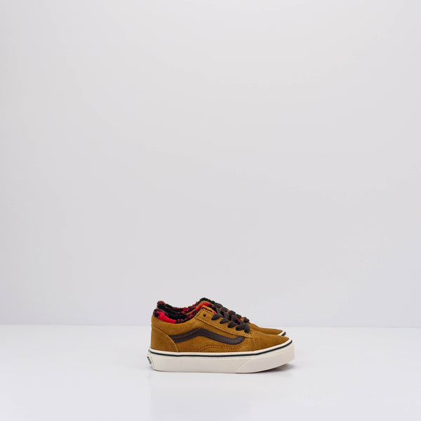 ZAPATILLA - VANS - OLD SKOOL COZY HUG GOLDEN BROWN VN0A7Q5F1M71