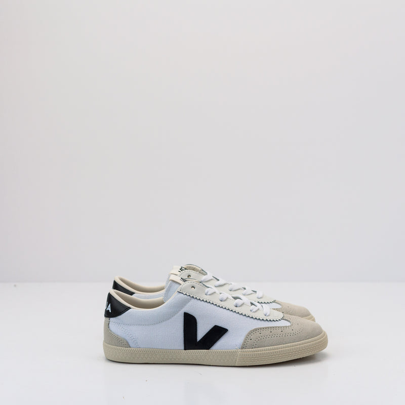 ZAPATILLA - VEJA - VOLLEY CANVAS WHITE BLACK VO0103524B HOME