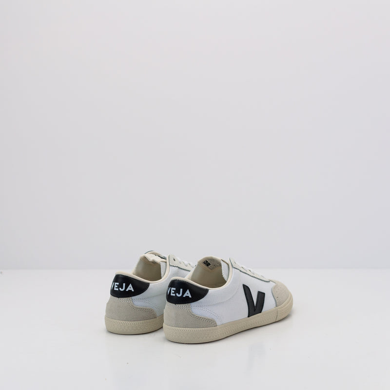 ZAPATILLA - VEJA - VOLLEY CANVAS WHITE BLACK VO0103524B HOME