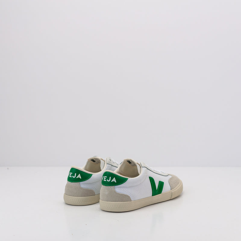 VEJA - SNEAKER - VOLLEY CANVAS WHITE EMERAUDE