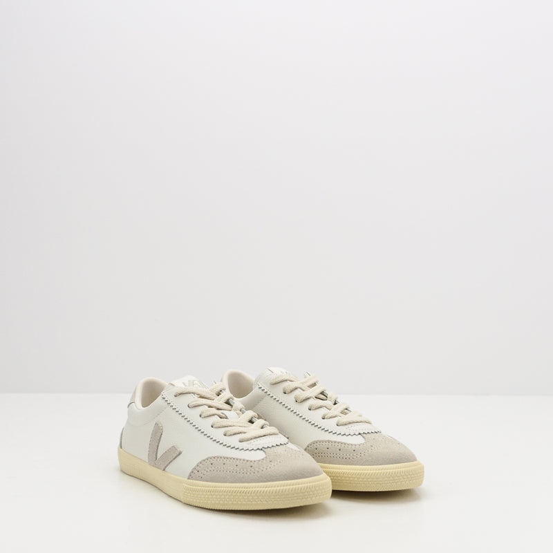 ZAPATILLA - VEJA - VOLLEY LEATHER WHITE NATURAL VO2003852